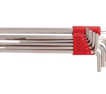 izeltaş 10'lu 6 köşe uzun alyan takım anahtarı